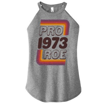 Retro VIntage Pro Roe 1973 Women's Perfect Tri Rocker Tank