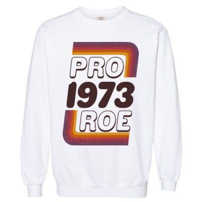 Retro VIntage Pro Roe 1973 Garment-Dyed Sweatshirt