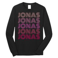 Retro Vintage Pink Jonas Long Sleeve Shirt