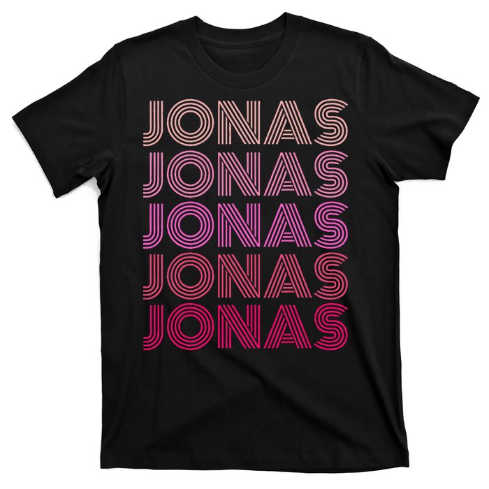 Retro Vintage Pink Jonas T-Shirt