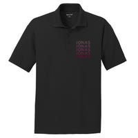 Retro Vintage Pink Jonas PosiCharge RacerMesh Polo