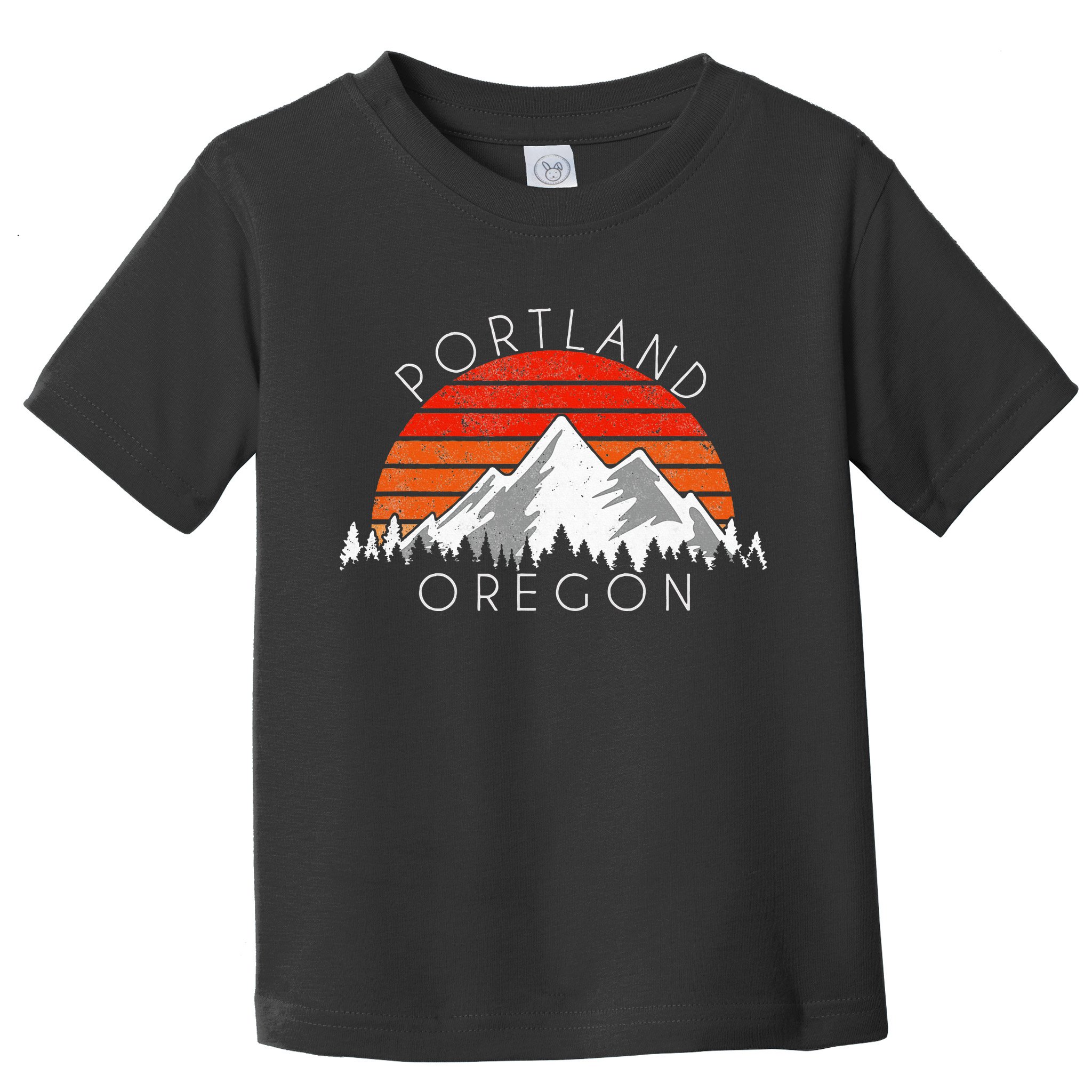 Retro Vintage Portland Oregon Distressed Toddler T-Shirt
