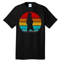 Retro Vintage Polar Bear Tall T-Shirt