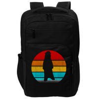 Retro Vintage Polar Bear Impact Tech Backpack