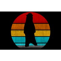 Retro Vintage Polar Bear Bumper Sticker