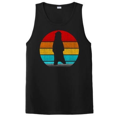 Retro Vintage Polar Bear PosiCharge Competitor Tank