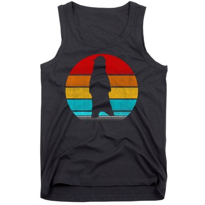 Retro Vintage Polar Bear Tank Top