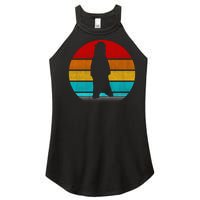 Retro Vintage Polar Bear Women's Perfect Tri Rocker Tank