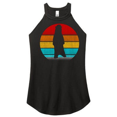 Retro Vintage Polar Bear Women's Perfect Tri Rocker Tank