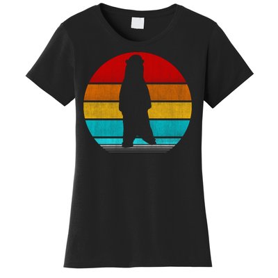 Retro Vintage Polar Bear Women's T-Shirt