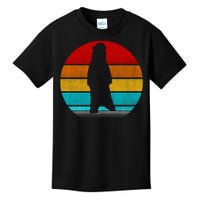 Retro Vintage Polar Bear Kids T-Shirt