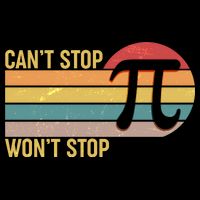 Retro Vintage Pi Day 314 Can't Stop Won't Stop Toddler Hoodie