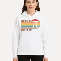Retro Vintage Pi Day 314 Can't Stop Won't Stop Hoodie