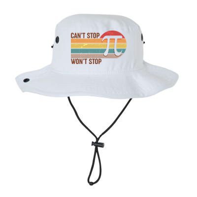 Retro Vintage Pi Day 314 Can't Stop Won't Stop Bucket Hat