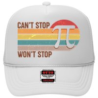 Retro Vintage Pi Day 314 Can't Stop Won't Stop Trucker Hat
