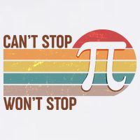 Retro Vintage Pi Day 314 Can't Stop Won't Stop Tank Top