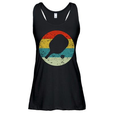 Retro Vintage Pickleball Ladies Essential Flowy Tank