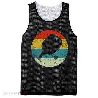 Retro Vintage Pickleball Mesh Reversible Basketball Jersey Tank