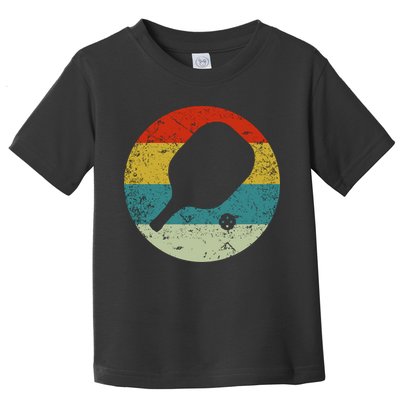 Retro Vintage Pickleball Toddler T-Shirt