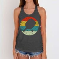 Retro Vintage Pickleball Women's Knotted Racerback Tank