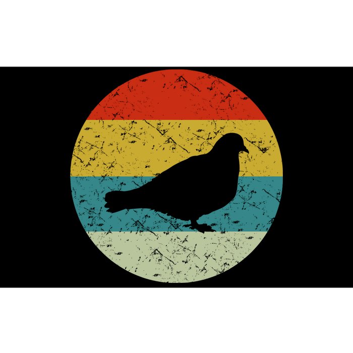 Retro Vintage Pigeon Bumper Sticker