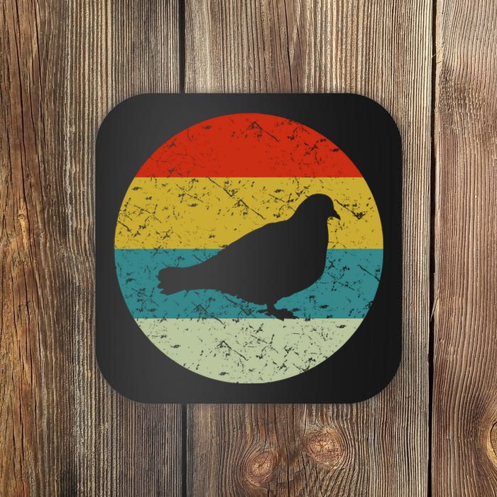 Retro Vintage Pigeon Coaster