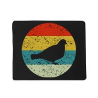 Retro Vintage Pigeon Mousepad