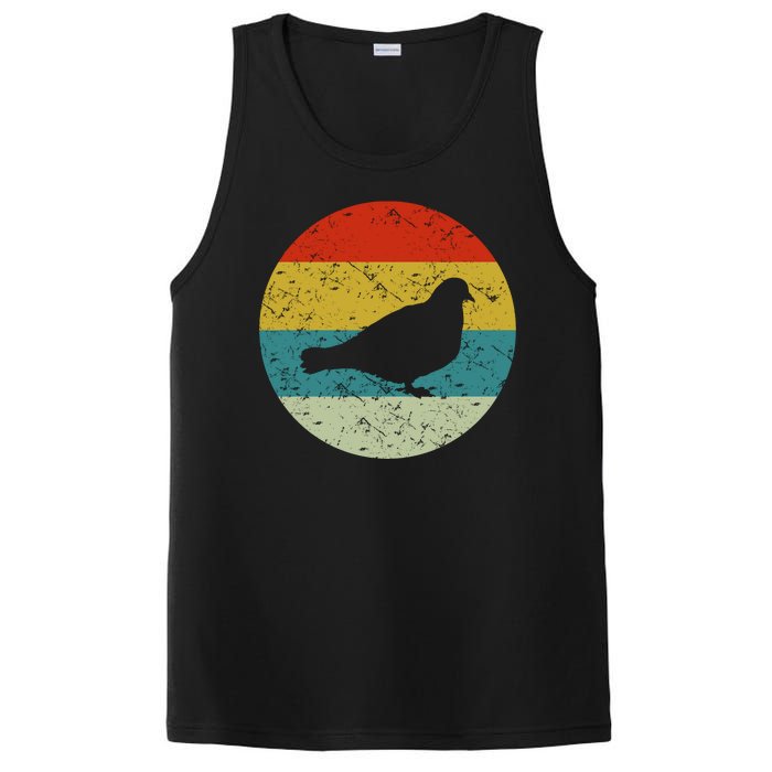 Retro Vintage Pigeon PosiCharge Competitor Tank