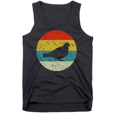 Retro Vintage Pigeon Tank Top