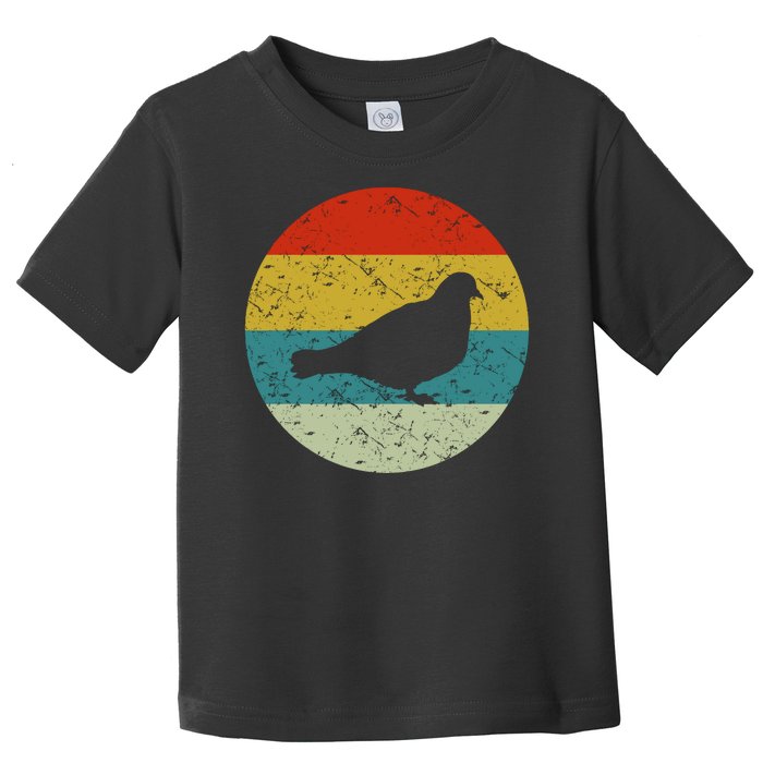 Retro Vintage Pigeon Toddler T-Shirt