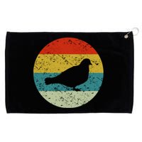 Retro Vintage Pigeon Grommeted Golf Towel