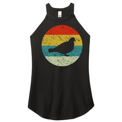 Retro Vintage Pigeon Women's Perfect Tri Rocker Tank