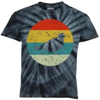 Retro Vintage Pigeon Kids Tie-Dye T-Shirt