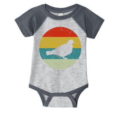 Retro Vintage Pigeon Infant Baby Jersey Bodysuit