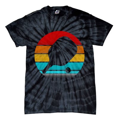 Retro Vintage Pickleball Tie-Dye T-Shirt