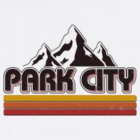 Retro Vintage Park City Utah Mountain Logo Doggie Tank