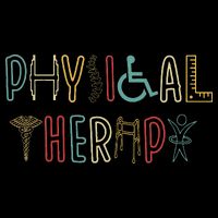 Retro Vintage Physical Therapy Funny Physical Therapist Flat Bill Trucker Hat