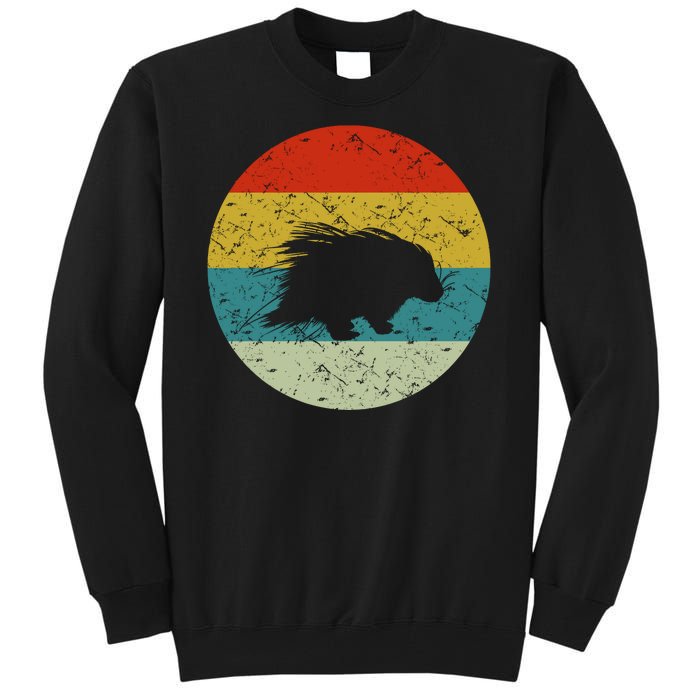 Retro Vintage Porcupine Tall Sweatshirt