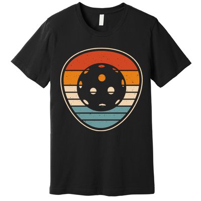 Retro Vintage Pickleball Gift Team Sport Premium T-Shirt
