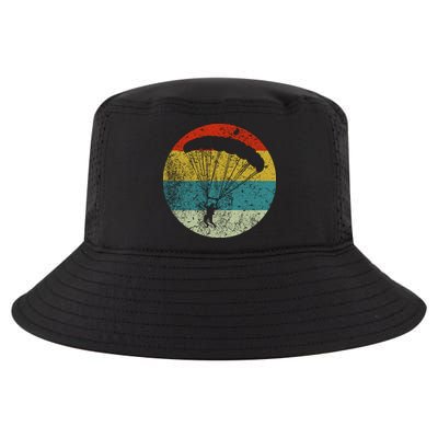 Retro Vintage Parachuting Cool Comfort Performance Bucket Hat