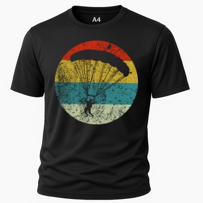 Retro Vintage Parachuting Performance Shirt