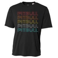 Retro Vintage Pitbull Cooling Performance Crew T-Shirt