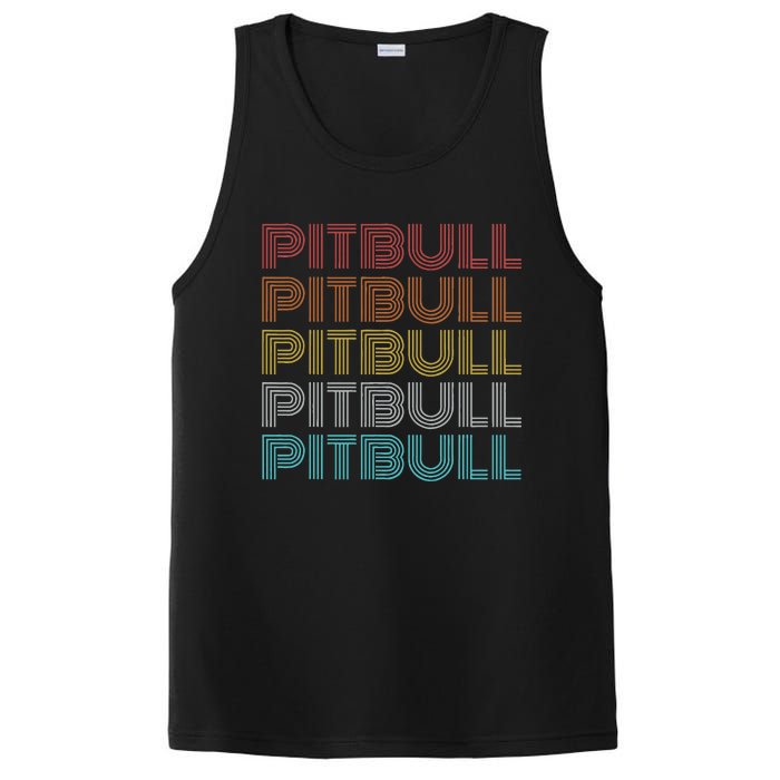 Retro Vintage Pitbull PosiCharge Competitor Tank