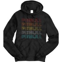 Retro Vintage Pitbull Tie Dye Hoodie