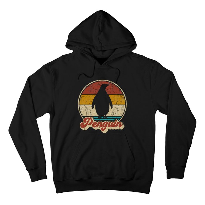 Retro Vintage Penguin Funny Penguin Lover Hoodie