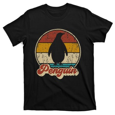 Retro Vintage Penguin Funny Penguin Lover T-Shirt