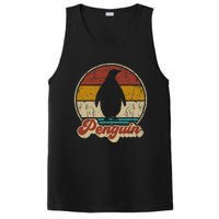 Retro Vintage Penguin Funny Penguin Lover PosiCharge Competitor Tank