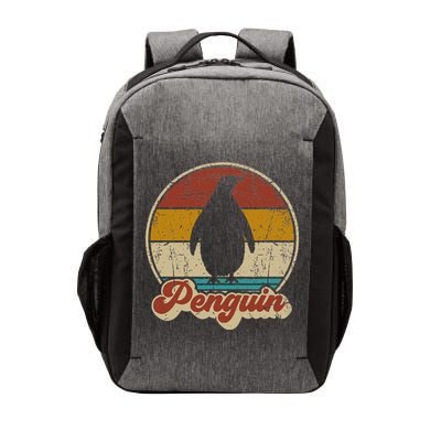 Retro Vintage Penguin Funny Penguin Lover Vector Backpack