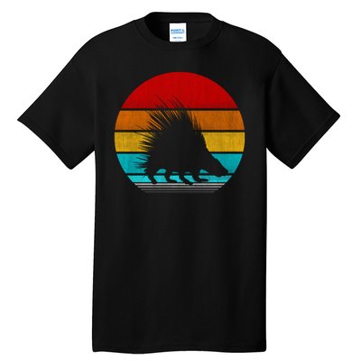 Retro Vintage Porcupine Tall T-Shirt