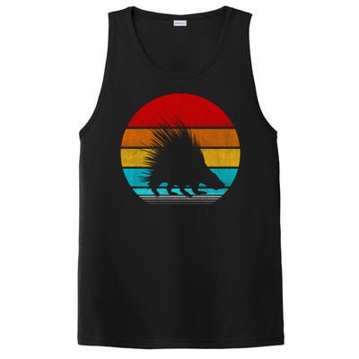 Retro Vintage Porcupine PosiCharge Competitor Tank